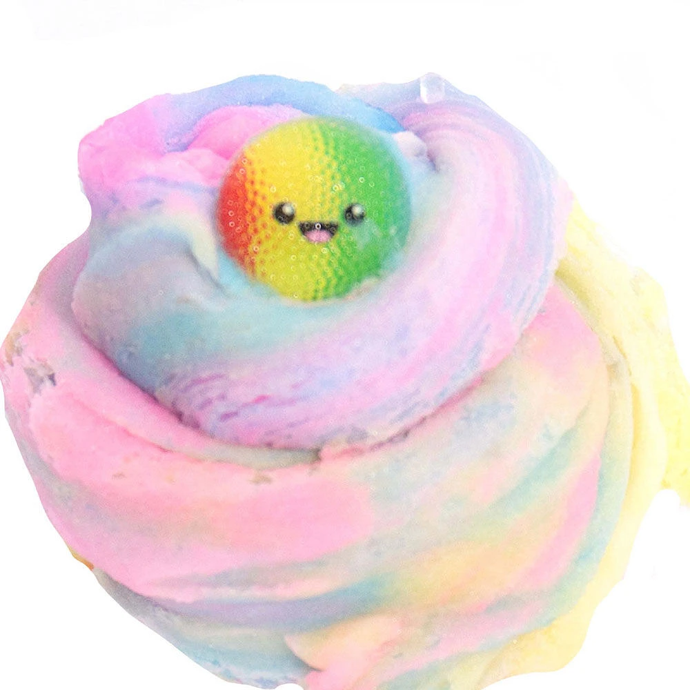 SlimyGloop Jar Rainbow Snow Cone