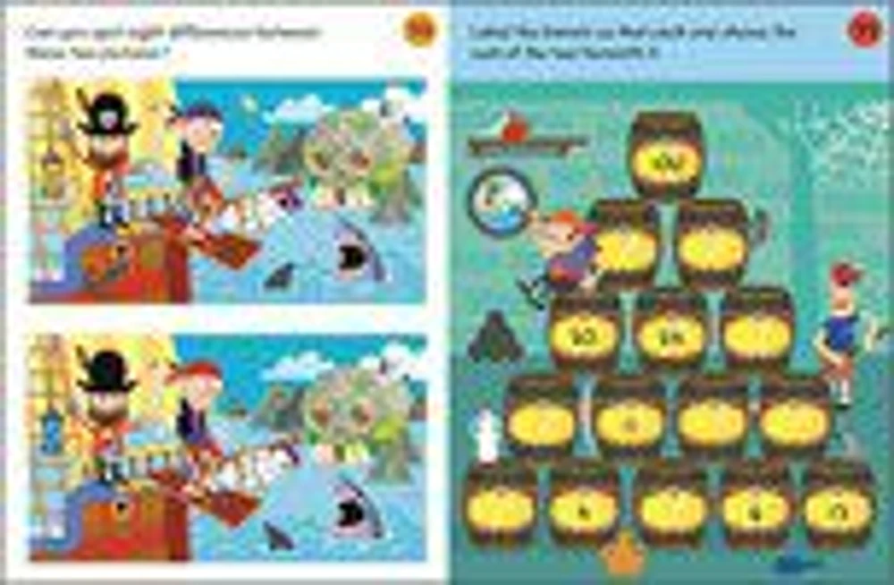 Usborne Minis: Pirate Puzzles - Édition anglaise