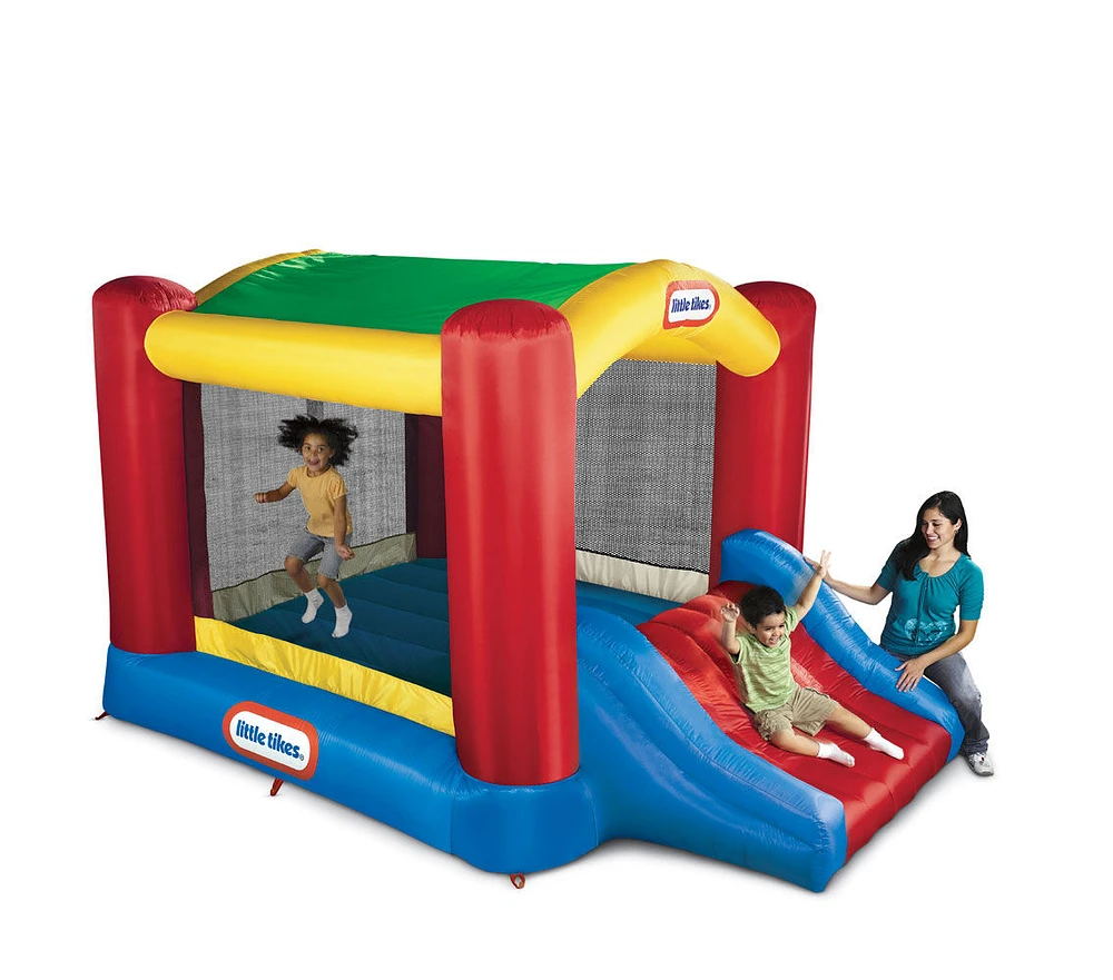 Little Tikes - Parc gonflable Shady Jump 'N Slide - Notre exclusivité