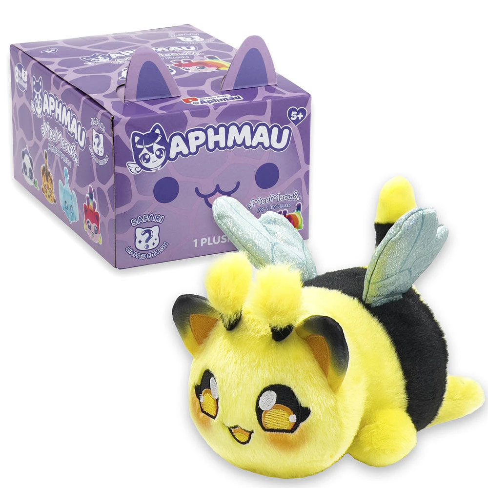 Peluche mystère Aphmau MeeMeow de 6 po - Série 1 - Safari