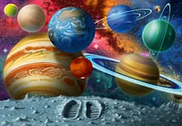 Ravensburger Entrer dans l'espace 24 pc casse-tête