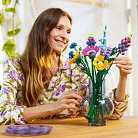 LEGO Icons Wildflower Bouquet 10313 Building Set for Adults; A Wildflower Gift and an Immersive Project for Adults (939 Pieces)