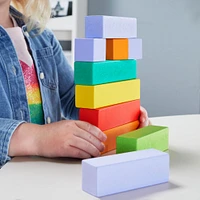 Fisher-Price Blocs à empiler en bois, 65 éléments en bois