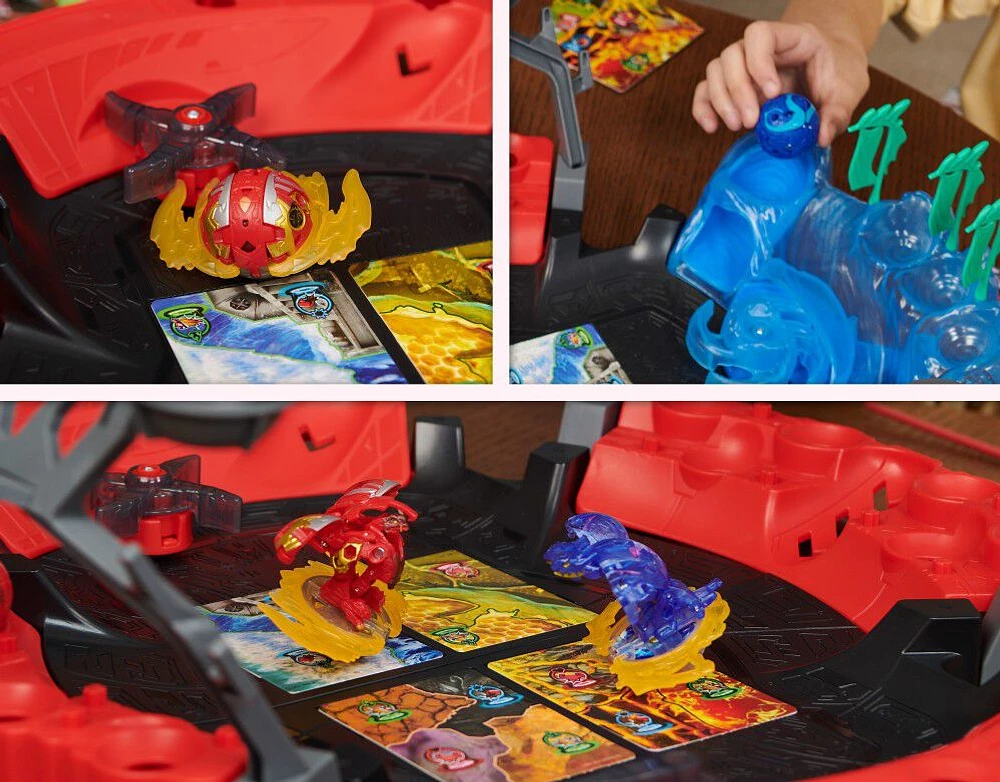 Bakugan Battle Arena avec Special Attack Dragonoid exclusif, figurine articulée personnalisable rotative