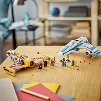 LEGO Star Wars E-Wing de la Nouvelle République vs le chasseur de Shin Hati 75364 (1 056 pièces)