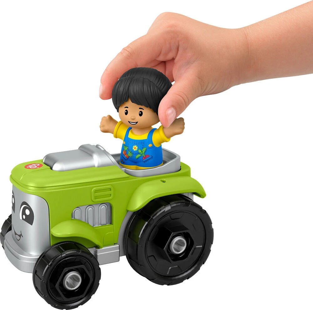 Fisher-Price Little People Tractor Farm Toy and Figure Set for Toddlers, 2 Pieces