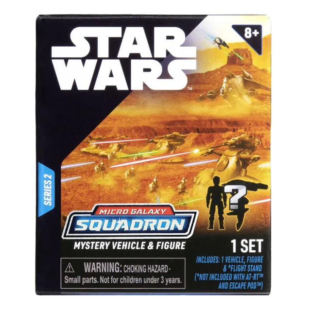 Star Wars Series 3 Micro Galaxy Squadron Mystery Pack (1 Random Vehicle & Figure)