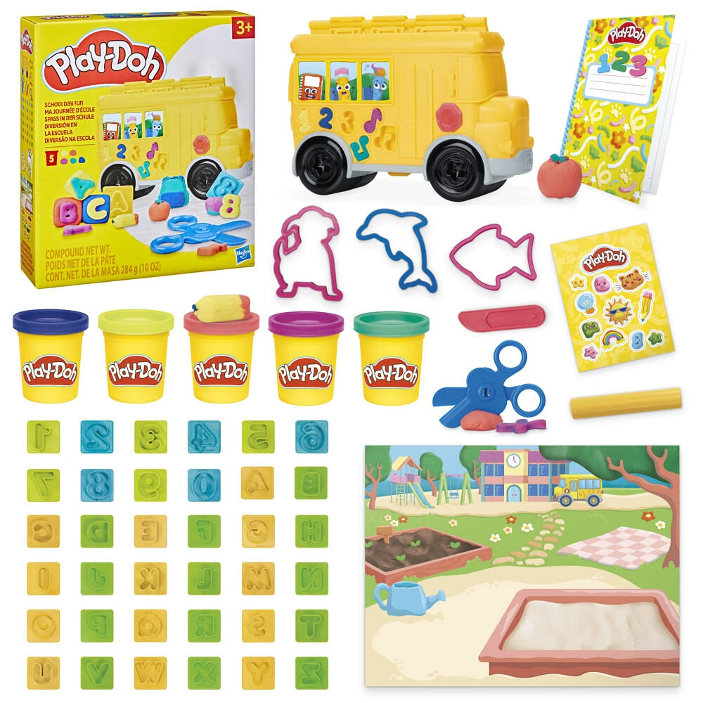 Play-Doh School Day Fun Kids Arts & Crafts Set - R Exclusive