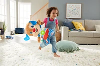 Fisher-Price - So Big Puppy Toddler Learning Toy, Plush Dog with Music Sounds and Educational Content, Laugh and Learn - French Version