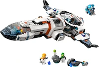 LEGO City Modular Galactic Spaceship Toy - Buildable Space Toy - with 4 Astronaut Minifigures & Alien Figure - 60446