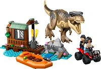 LEGO Jurassic World T. rex River Escape - Dinosaur Toy For Kids, Boys, and Girl 5-7 - 76975
