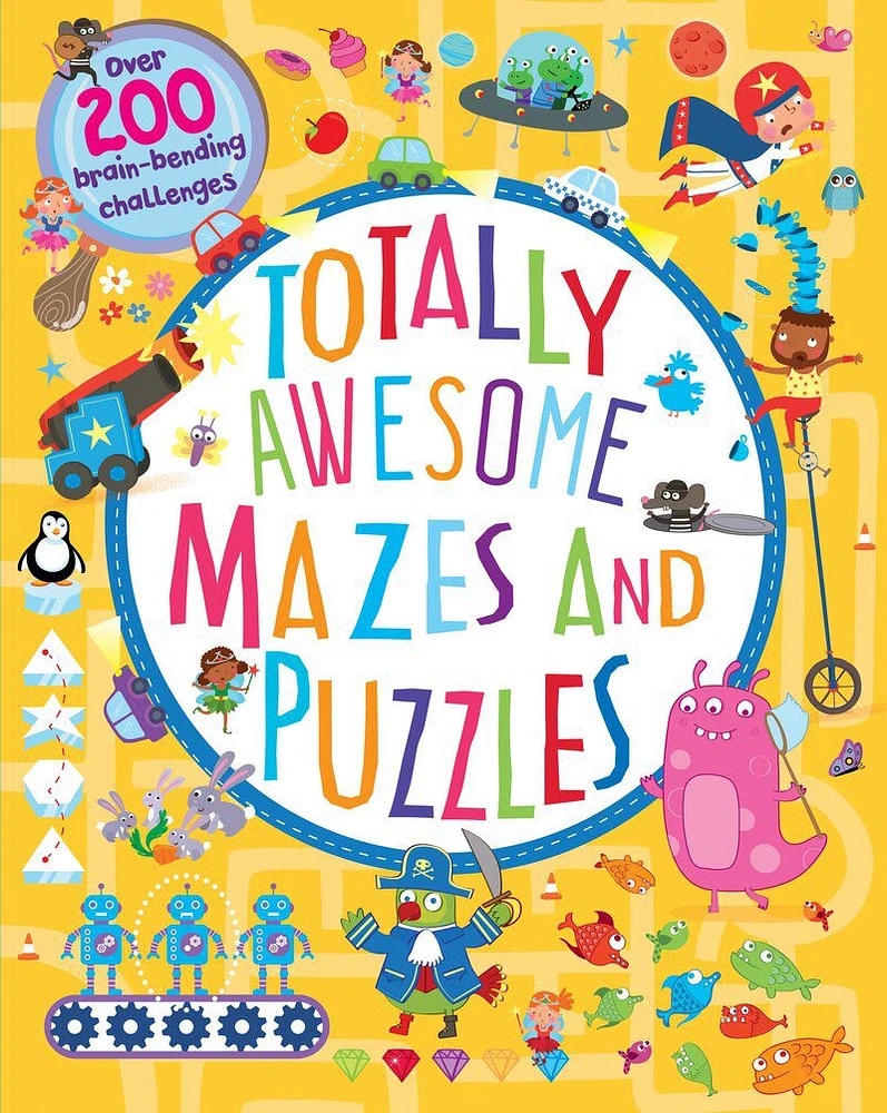 Totally Awesome Mazes and Puzzles - Édition anglaise