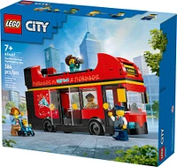 LEGO City Le bus touristique rouge à impériale 60407