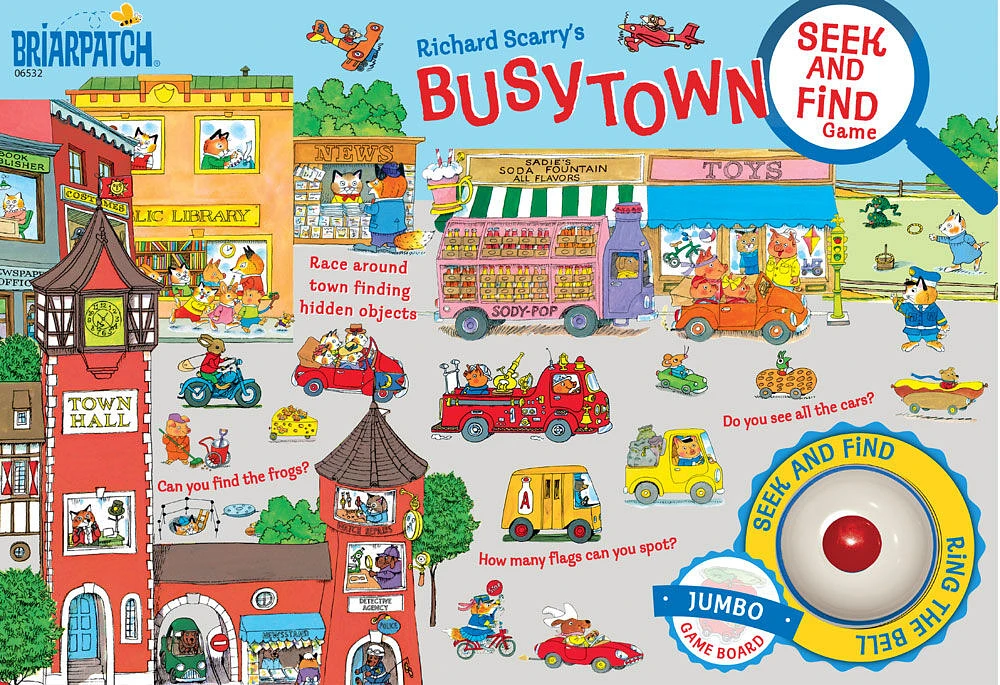Jeu Cherche Et Trouve Richard Scarry Busytown - Édition anglaise