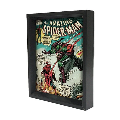 8X10 Boîte d'ombres-Sm-Spider-Man#122