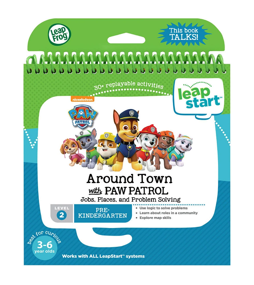 LeapFrog LeapStart Around Town with PAW Patrol - Activity Book - English Edition