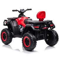 Quad ATV 4x4 amélioré KIDSVIP 24V Titan Edition - Rouge