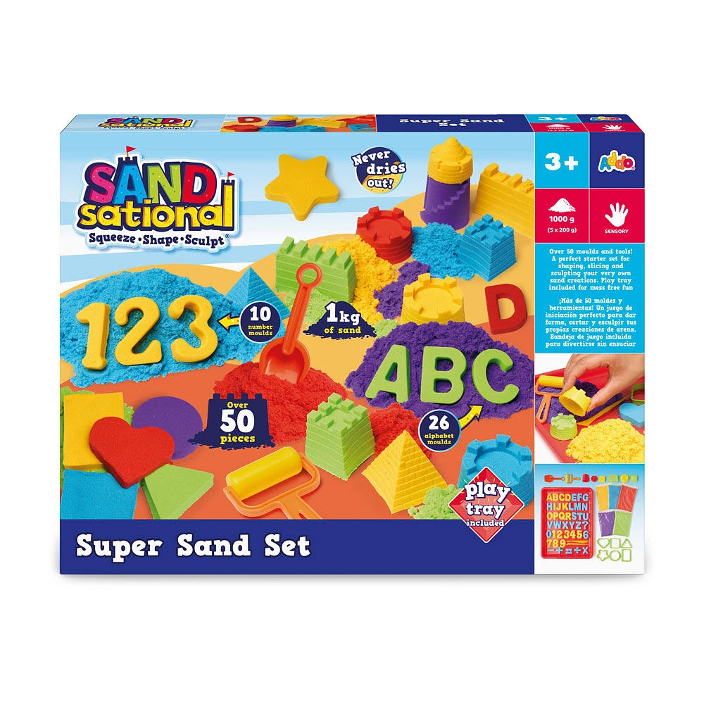 SANDsational Super Sand Set - Notre exclusivité