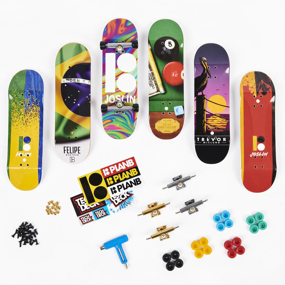 Tech Deck, Sk8shop Bonus Pack (les styles peuvent varier)