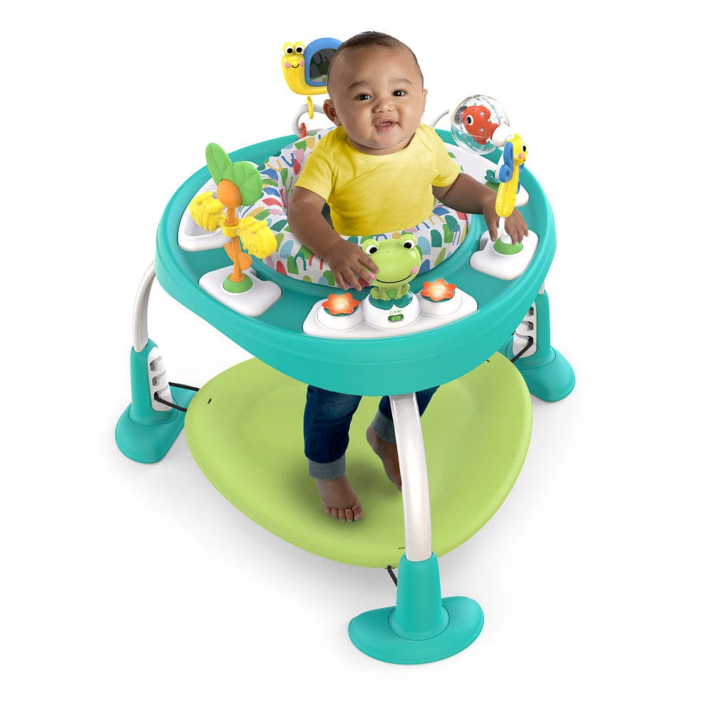 Bright Starts Bounce Bounce Baby 2-in-1 Activity Jumper & Table