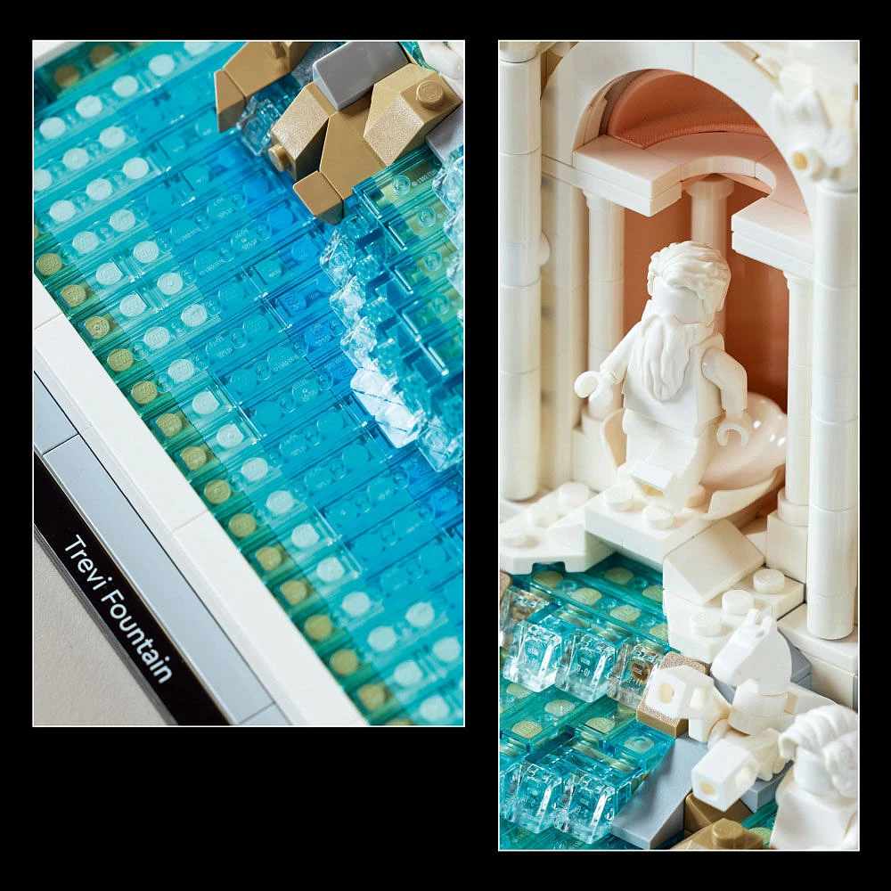 LEGO Architecture Trevi Fountain Building Set - Collectible DIY Craft for Adults - Gift Idea for Men and Women - 21062