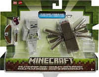 Minecraft - Coffret de 2 figurines articulées de 7,62 cm (3,25 po)