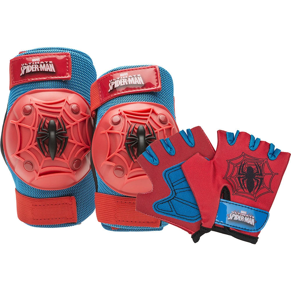 Spider-Man - Kids Bike Pad & Glove Set 2-Pack - Spider-Man