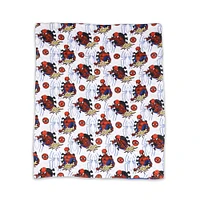 Ensemble de 3 pièces de literie Spiderman de Marvel pour lit de tout-petit avec couette réversible, drap-housse et taie d'oreiller par Nemcor