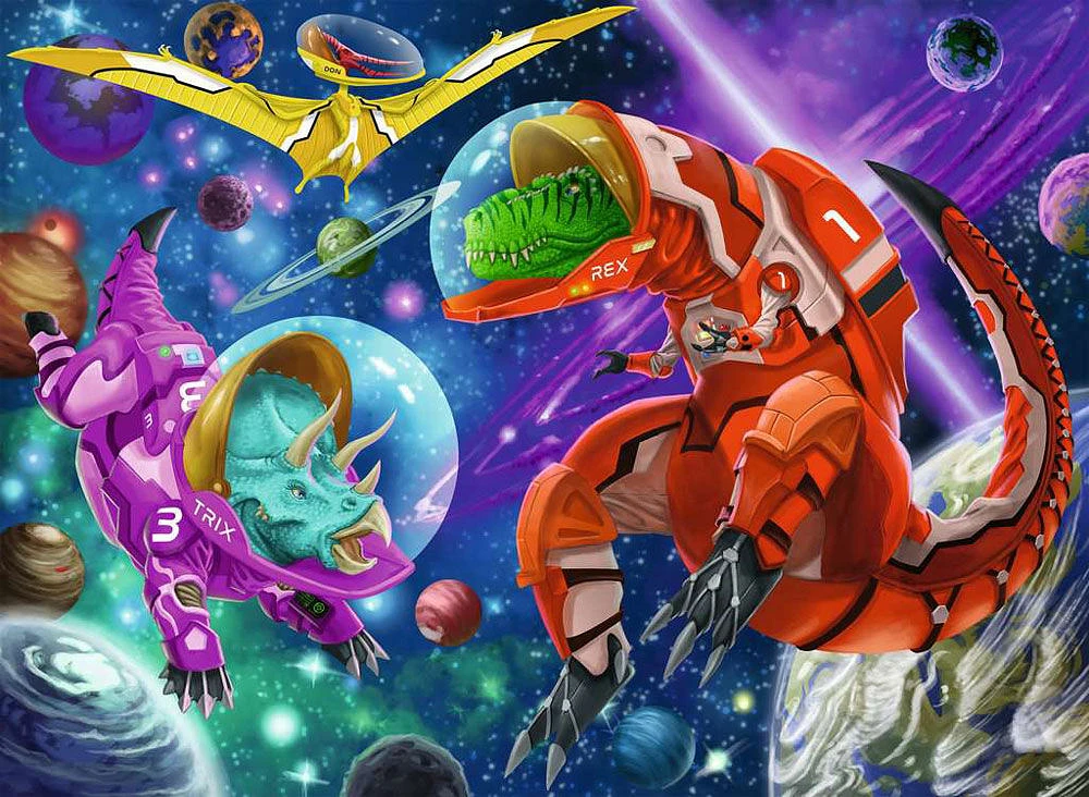 Ravensburger Space Dinosaurs 200pc Puzzle