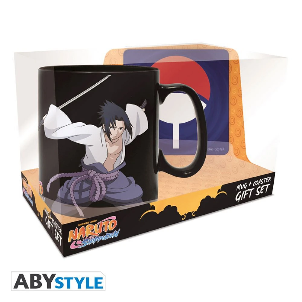 Naruto Heat-Change Mug 2-Pc. Gift Set