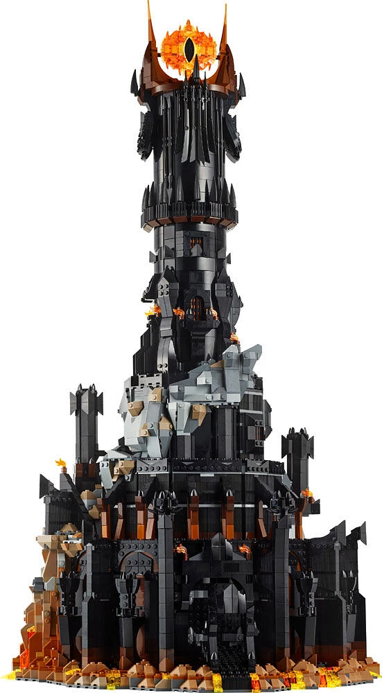 Ensemble de construction en souvenirs du film LEGO Icons Le Seigneur des Anneaux : Barad-dûr 10333