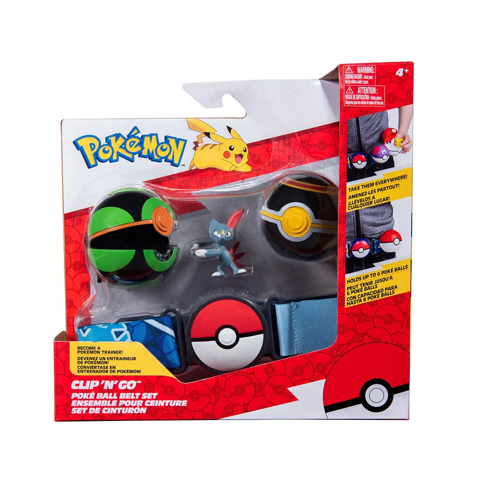 Pokémon Clip 'N' Go Belt Set - Sneasel + Dusk Ball and Luxury Ball