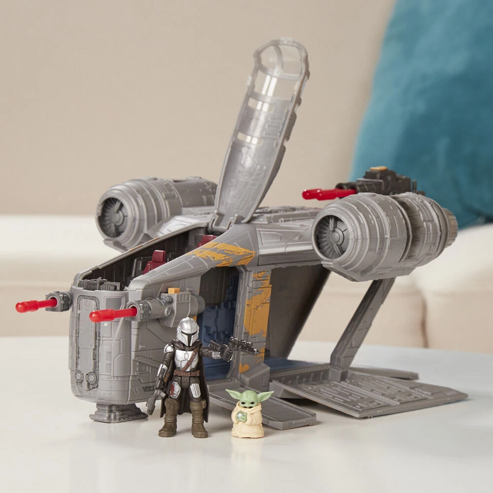 Star Wars Mission Fleet The Mandalorian The Child Razor Crest Fuite dans la bordure extérieure
