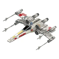 4D Build, Star Wars T-65 X-Wing Starfighter, Maquette 3D en papier, 160 pièces