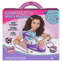 Cool Maker, KumiKreator Bead & Braider Friendship Necklace and Bracelet Making Kit, Arts & Crafts Kids Toys