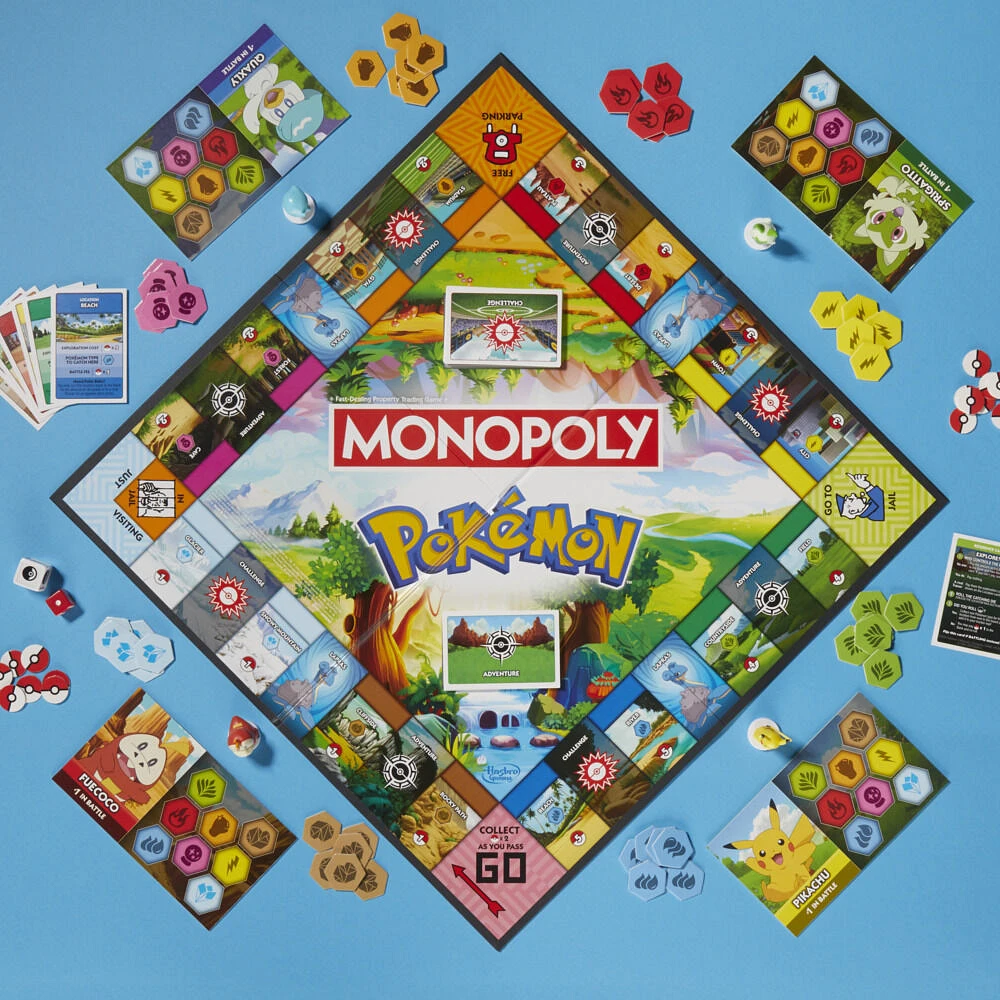 Monopoly édition Pokémon, jeu de plateau