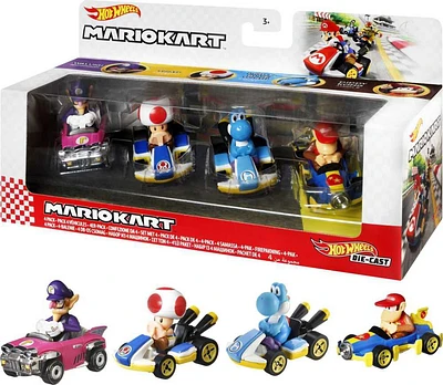 Hot WheelsMariokart 4 Pack