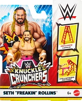 WWE Knuckle Crunchers Figurine articulée et acc. Seth Rollins