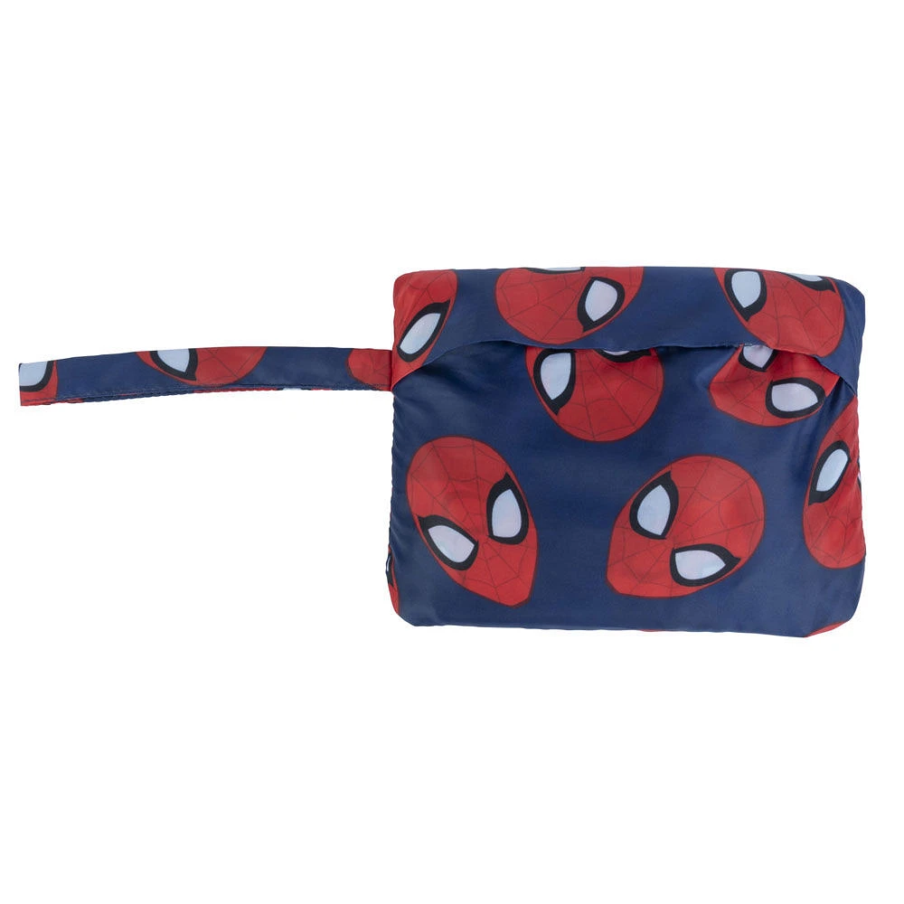 Marvel Poncho Repliable Pour Enfant Spider-Man Rouge