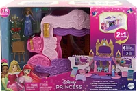 Princesses Disney-Calèche et Château-Coffret avec poupée Aurore