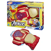 Marvel Avengers Iron Man Blaster Arc, blaster de déguisement avec 3 fléchettes NERF