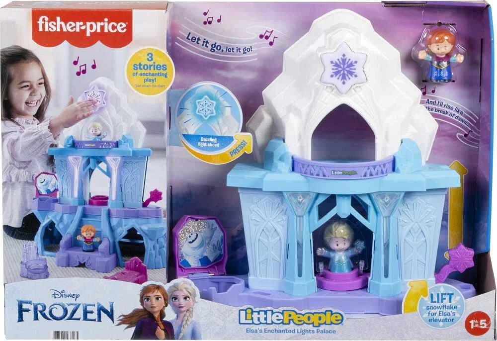 Fisher-Price - Disney - La Reine des Neiges - Palais Lumières enchantées d'Elsa par Little People