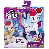 My Little Pony Zipp Storm Ailes magiques, pégase My Little Pony de 14 cm avec accessoires