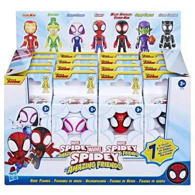 Marvel Spidey and His Amazing Friends Hero Figure, 4-Inch Action Figure, Super Hero Toys