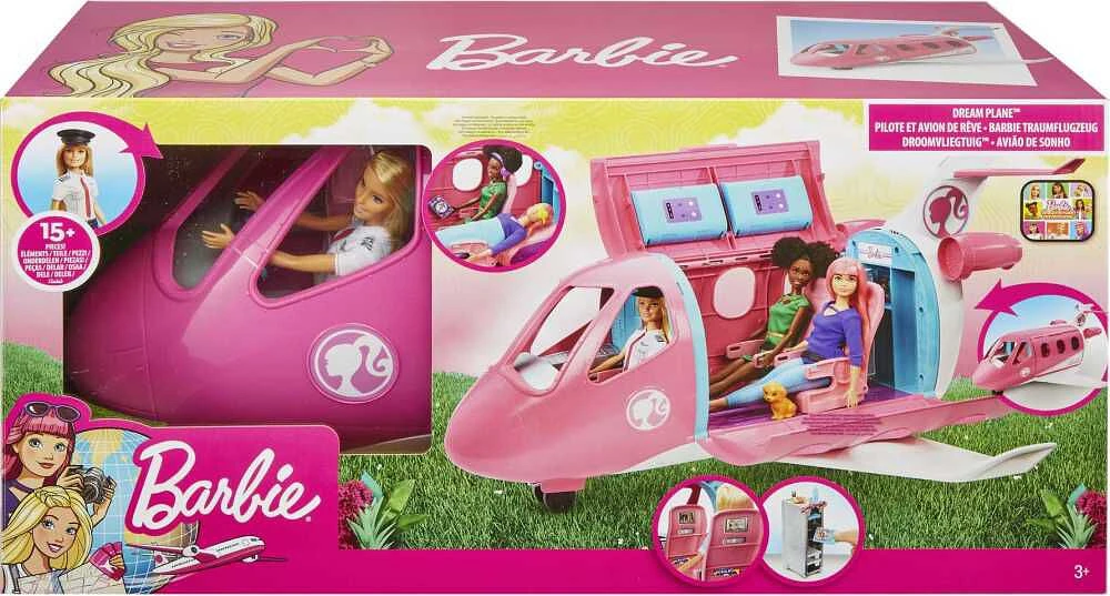 Barbie Dreamhouse Adventures Dreamplane Doll and Playset