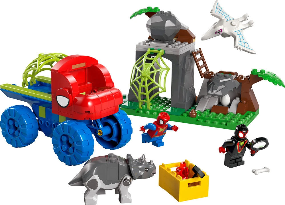 LEGO Marvel Spidey And His Amazing Friends Team Spidey Dino Crawler Rescue - Car Building Toy - 11199