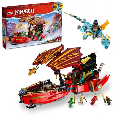 LEGO NINJAGO Destiny's Bounty - Race Against Time 71797 Building Toy Set (1,739 Pcs)