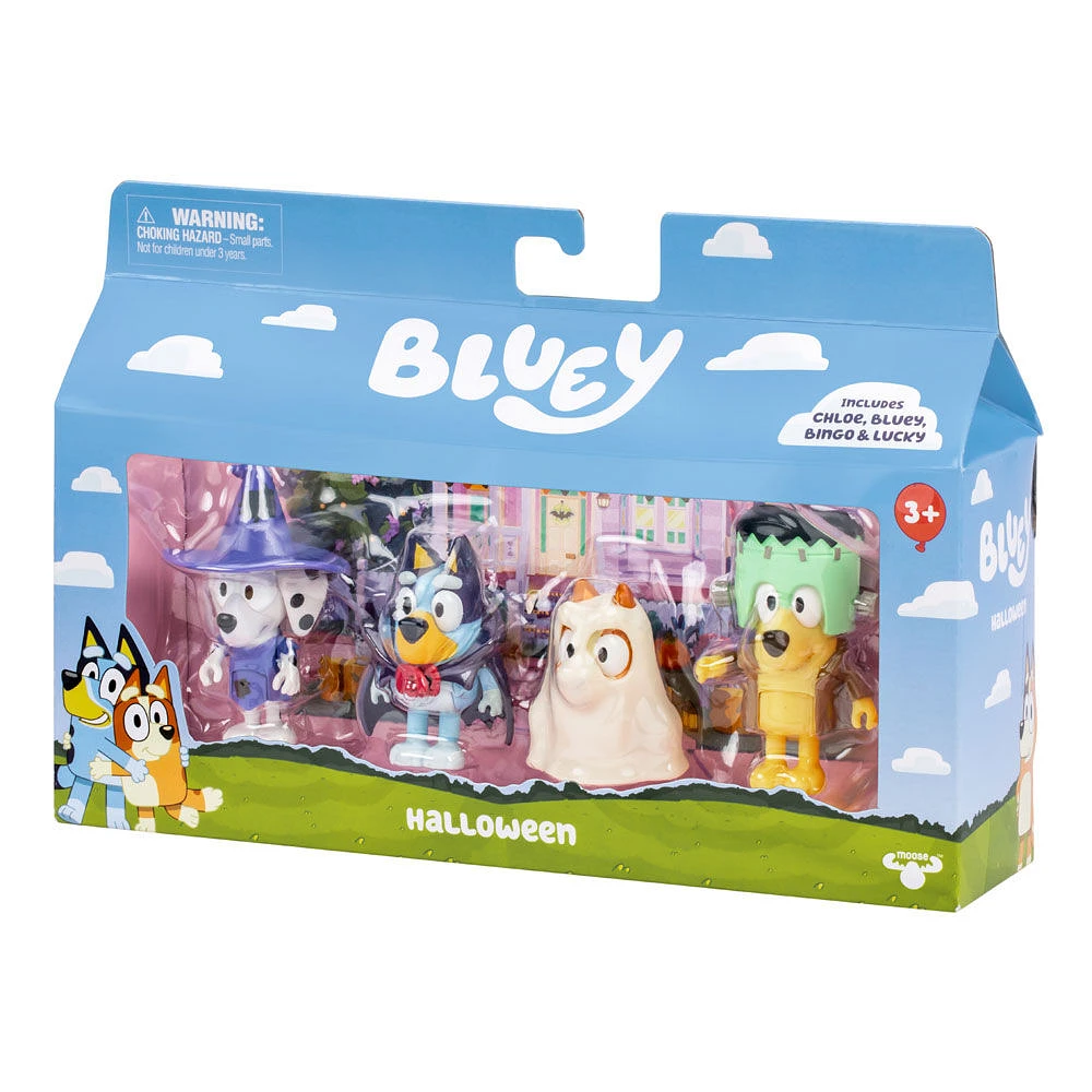 Pack De 4 Costumes De Fête Bluey Figure