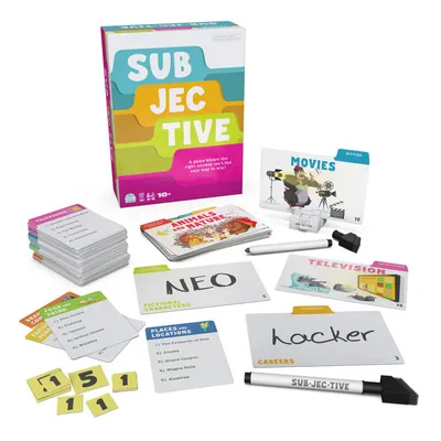 SUBJECTIVE, A Personality Trivia Game for Family Game Night - Card Game for 3-6 Players