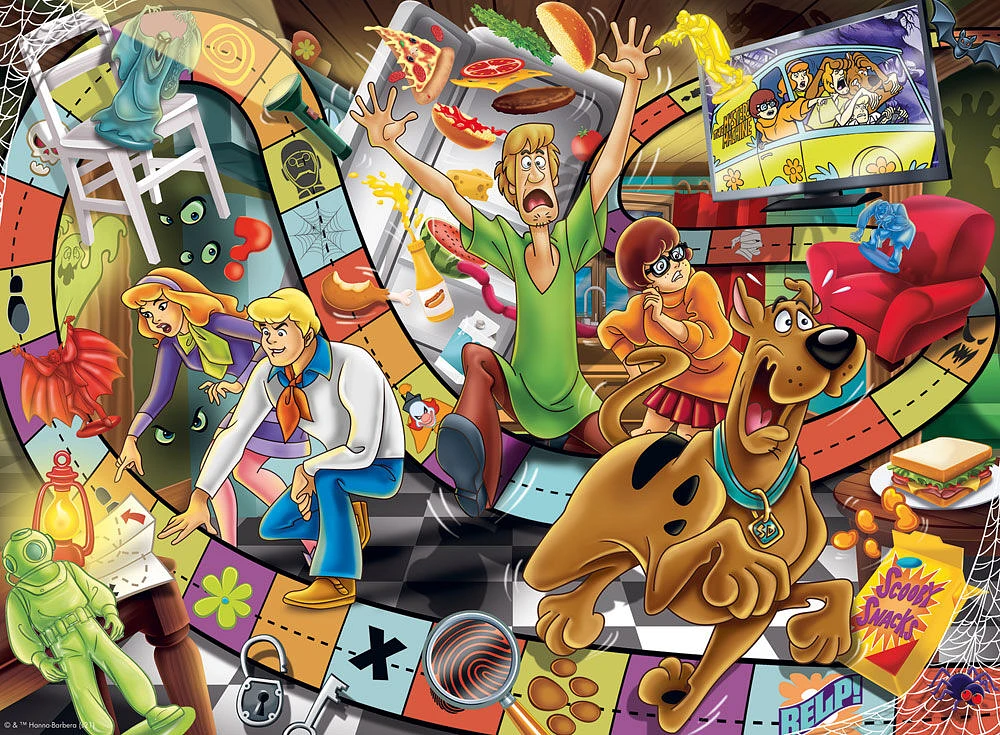 Ravensburger Scooby Doo Haunted Game Puzzle 200 pièces